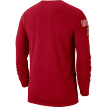 Load image into Gallery viewer, San Francisco 49Ers Nike 2019 Salute To Service Sideline Performance Long Sleeve Shirt - Scarlet - NFL Long Sleeve