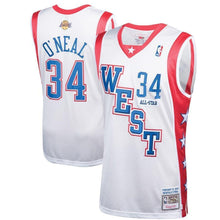 Load image into Gallery viewer, Shaquille O'neal Western Conference Mitchell &amp; Ness 2004 All-Star Hardwood Classics Authentic Jersey – White