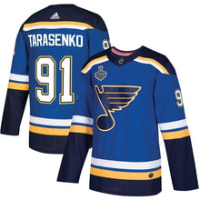 Load image into Gallery viewer, St Louis Blues Vladimir Tarasenko St Louis Blues Adidas 2019 Stanley Cup Final Bound Player Jersey Blue
