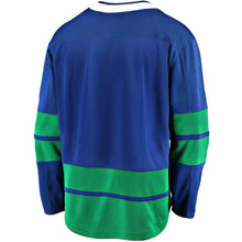 Load image into Gallery viewer, Vancouver Canucks 2019/20 Alternate Premier Breakaway Jersey - Royal NHL Jersey