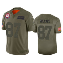 Load image into Gallery viewer, Sterling Shepard Giants 2019 Salute To Service Camo Limited Men Jersey NFL Jersey