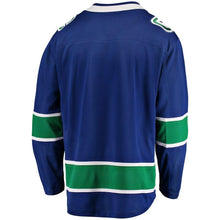 Load image into Gallery viewer, Vancouver Canucks Home Team Breakaway Jersey - Blue NHL Jersey