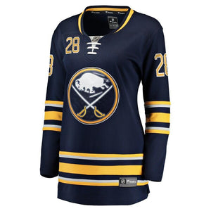 Zemgus Girgensons Buffalo Sabres Women's Home Breakaway Player Jersey - Navy NHL Women Jersey