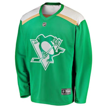 Load image into Gallery viewer, Pittsburgh Penguins 2019 St. Patrick's Day Jersey – Green