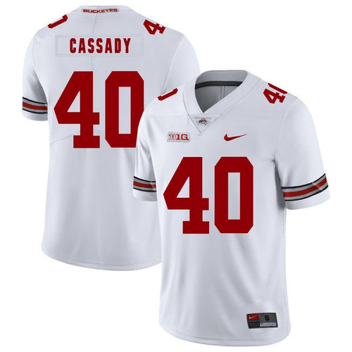 Ohio State Howard Cassady 40 White Football Jersey