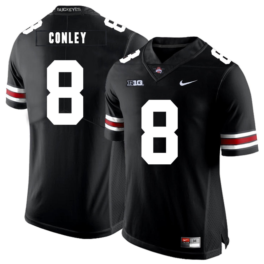 Ohio State Gareon Conley 8 Black 2 Football Jersey