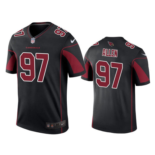 Zach Allen Cardinals Color Rush Legend Black Men's Jersey - NFL Jersey