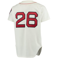 Load image into Gallery viewer, Wade Boggs Boston Red Sox Mitchell &amp; Ness Cooperstown Collection Throwback Replica Jersey - White