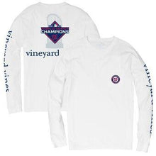 Load image into Gallery viewer, Washington Nationals Vineyard Vines 2019 World Series Champions Long Sleeve T-Shirt - White MLB T-shirt