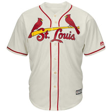 Load image into Gallery viewer, Paul Goldschmidt St. Louis Cardinals Majestic Alternate Official Cool Base Player Jersey – Cream