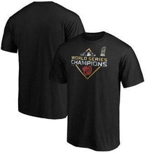 Load image into Gallery viewer, Washington Nationals Majestic 2019 World Series Champions Parade T-Shirt - Black MLB T-shirt