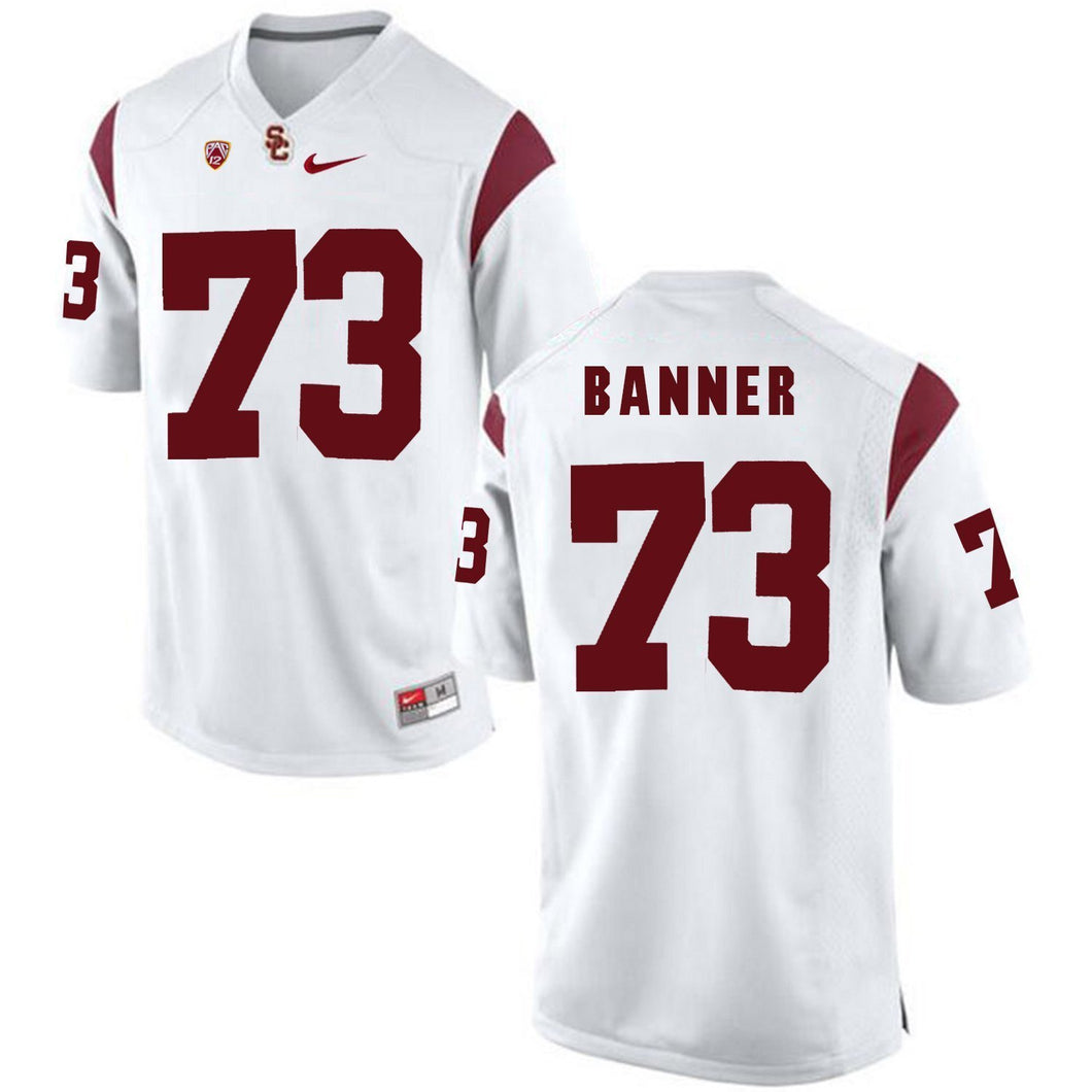 Zach Banner 73 White Football Jersey 2018 - 2019