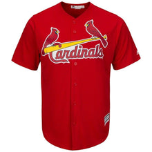 Load image into Gallery viewer, Paul Goldschmidt St. Louis Cardinals Majestic Alternate Official Cool Base Player Jersey – Scarlet