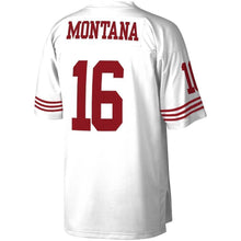 Load image into Gallery viewer, San Francisco 49Ers Joe Montana San Francisco 49Ers Mitchell And Ness Retired Player Legacy Jersey White