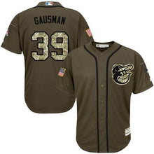 Load image into Gallery viewer, Orioles 39 Kevin Gausman Green Salute To Service Stitched Mlb Jersey