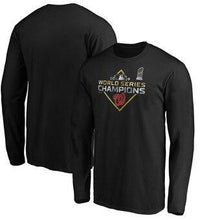 Load image into Gallery viewer, Washington Nationals Majestic 2019 World Series Champions Parade Long Sleeve T-Shirt - Black MLB T-shirt