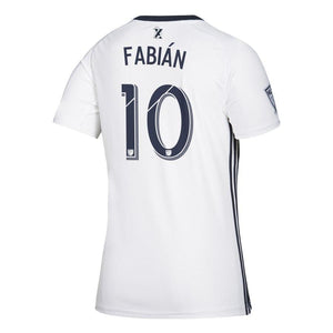 Women's Philadelphia Union Marco Fabián White 2019 Secondary Player Jersey