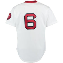 Load image into Gallery viewer, Rico Petrocelli 1975 Boston Red Sox Mitchell &amp; Ness Throwback Jersey - White