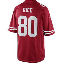Load image into Gallery viewer, San Francisco 49Ers Jerry Rice San Francisco 49Ers Retired Player Limited Jersey Scarlet