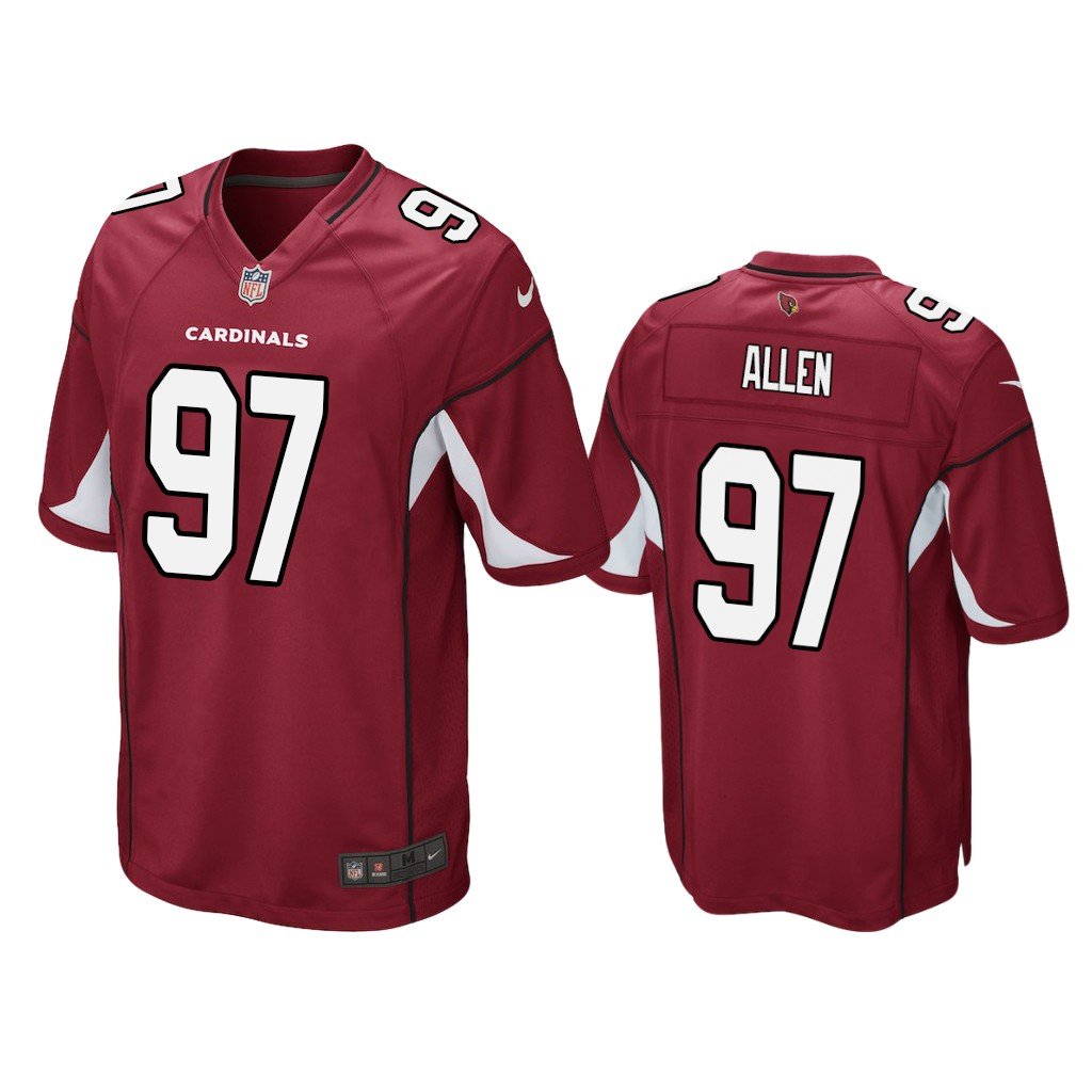 Zach Allen Cardinals Game Cardinal Men's Jersey - NFL Jersey