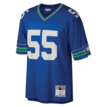 Load image into Gallery viewer, Seattle Seahawks Brian Bosworth Seattle Seahawks Mitchell And Ness Retired Player Legacy Jersey Royal