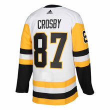 Load image into Gallery viewer, Sidney Crosby Pittsburgh Penguins Player Jersey - White NHL Jersey