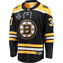 Load image into Gallery viewer, Patrice Bergeron Boston Bruins 2019 Stanley Cup Final Bound Breakaway Player Jersey - Black