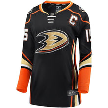 Load image into Gallery viewer, Ryan Getzlaf Anaheim Ducks  Women's 2019/20 Breakaway Player Jersey – Black NHL Women Jersey