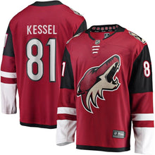 Load image into Gallery viewer, Phil Kessel Arizona Coyotes Breakaway Player Jersey - Garnet NHL Jersey