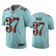 Load image into Gallery viewer, Seattle Seahawks Quandre Diggs Light Blue City Edition Jersey NFL Jersey