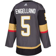 Load image into Gallery viewer, Vegas Golden Knights Deryk Engelland Vegas Golden Knights Adidas Player Jersey Gray