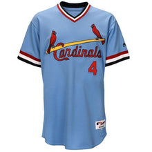 Load image into Gallery viewer, Yadier Molina St. Louis Cardinals 1984 Turn Back The Clock Throwback Player Jersey - Light Blue