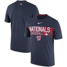 Load image into Gallery viewer, Washington Nationals  Authentic Collection Legend Team Issued Performance T-Shirt - Navy MLB T-shirt