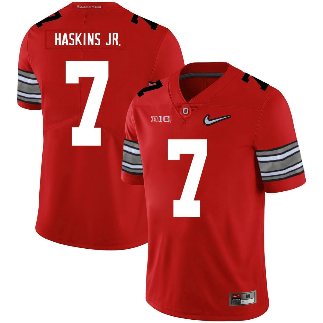 Ohio State Dwayne Haskins 7 Red Football Jersey