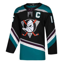 Load image into Gallery viewer, Ryan Getzlaf Anaheim Ducks Adidas Alternate  Player Jersey - Black/Teal NHL Jersey