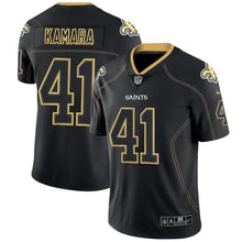 Load image into Gallery viewer, Saints #41 Kamaralights Out Black Color Rush Limited Jersey - NFL Jersey