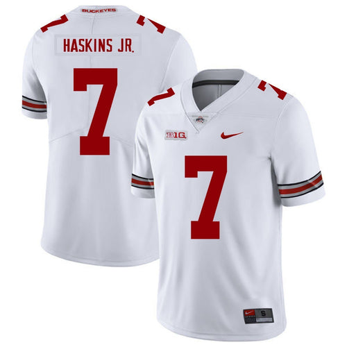 Ohio State Dwayne Haskins 7 White Football Jersey