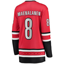 Load image into Gallery viewer, Saku Maenalanen Carolina Hurricanes Women's Home Breakaway Player Jersey - Red NHL Women Jersey