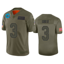 Load image into Gallery viewer, Will Grier Panthers 2019 Salute To Service Camo Limited Men Jersey NFL Jersey