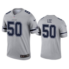 Load image into Gallery viewer, Sean Lee Cowboys Inverted Legend Gray Men Jersey - NFL Jersey