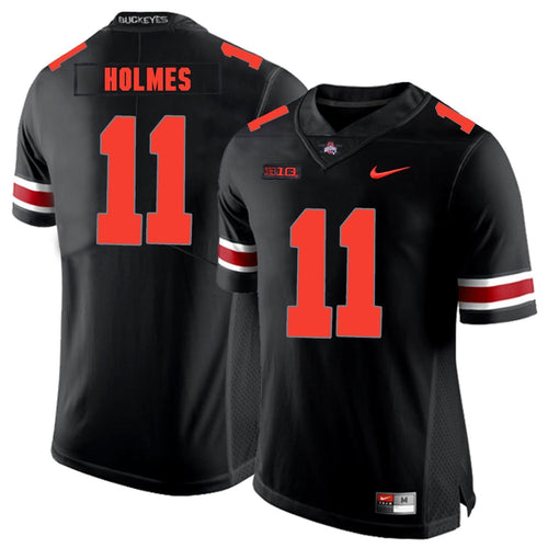 Ohio State Jalyn Holmes 11  Black 1 Football Jersey