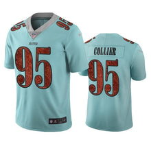 Load image into Gallery viewer, Seattle Seahawks L.J. Collier Light Blue City Edition Jersey NFL Jersey