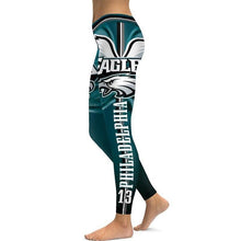 Load image into Gallery viewer, Philadenphia Eagles Slim Fitness 3D Printing Leggings