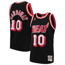 Load image into Gallery viewer, Tim Hardaway Miami Heat Mitchell &amp; Ness 1996-97 Hardwood Classics Swingman Jersey – Black