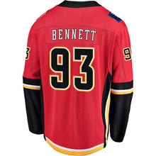 Load image into Gallery viewer, Sam Bennett Calgary Flames Breakaway Player Jersey - Red NHL Jersey