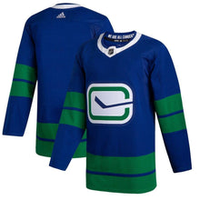 Load image into Gallery viewer, Vancouver Canucks Adidas 2019-20 Alternate  Jersey - Royal NHL Jersey