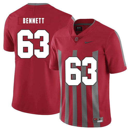 Ohio State Michael Bennett Iv 63 Red 1 Football Jersey