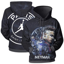 Load image into Gallery viewer, Psg X Jordan Neymar Jr 3D Shirts Limited Edition - 3D Printed Full-zip Hoodie