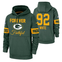 Load image into Gallery viewer, Reggie White 92 Packers Forever Faithful Hoodie NFL Men's Hoodie