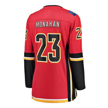 Load image into Gallery viewer, Sean Monahan Calgary Flames Women's Home Breakaway Player Jersey - Red NHL Women Jersey